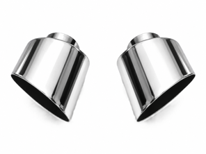 Fabspeed Single Wall Oval Bolt-On Tips. Porsche 993 Turbo (1995-1998) - 99311198101, 99311198201, 99311198103, 99311198203, 99311198104, 99311198204 - FS.POR.993T.SWOTB, FS.POR.993T.SWOTP, FS.POR.993T.SWOTBR